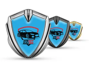 Metall Kuppel Emblem Sportlicher Look Hochwertig